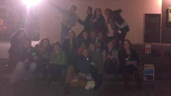 Winos at the Spanish Arch, a Galway rite of passage.